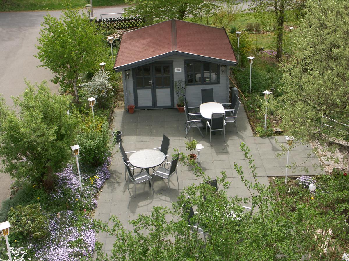 Waldpension Zum Felsenkeller Lichtenfels-Sachsenberg Buitenkant foto