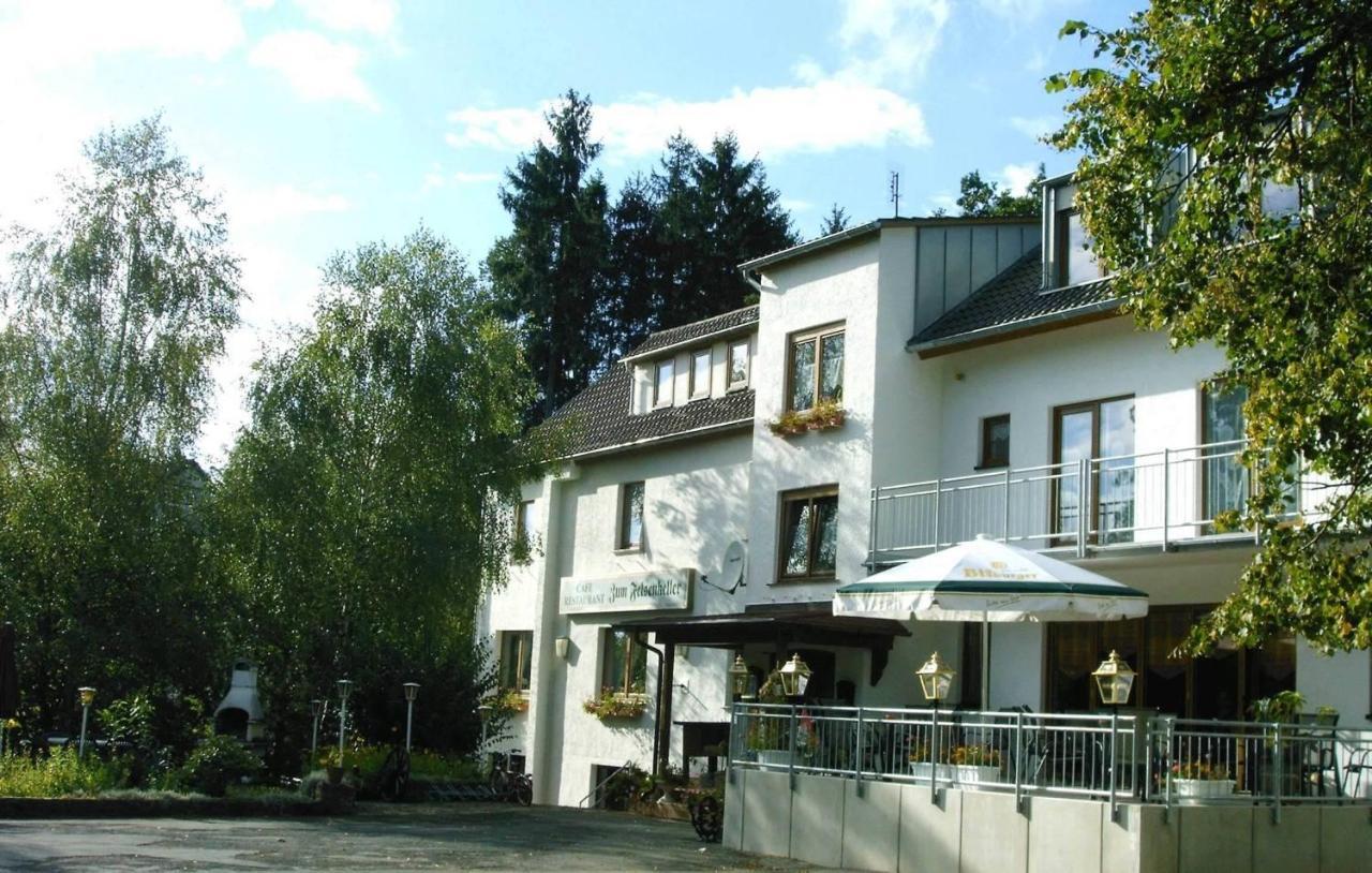 Waldpension Zum Felsenkeller Lichtenfels-Sachsenberg Buitenkant foto